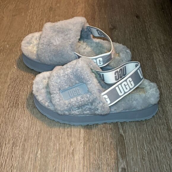 UGG Shoes - UGG Shearling Slingback Platform